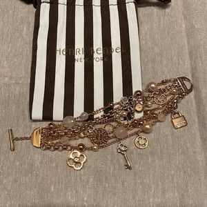 Henri Bendel Petal Charm Bracelet
